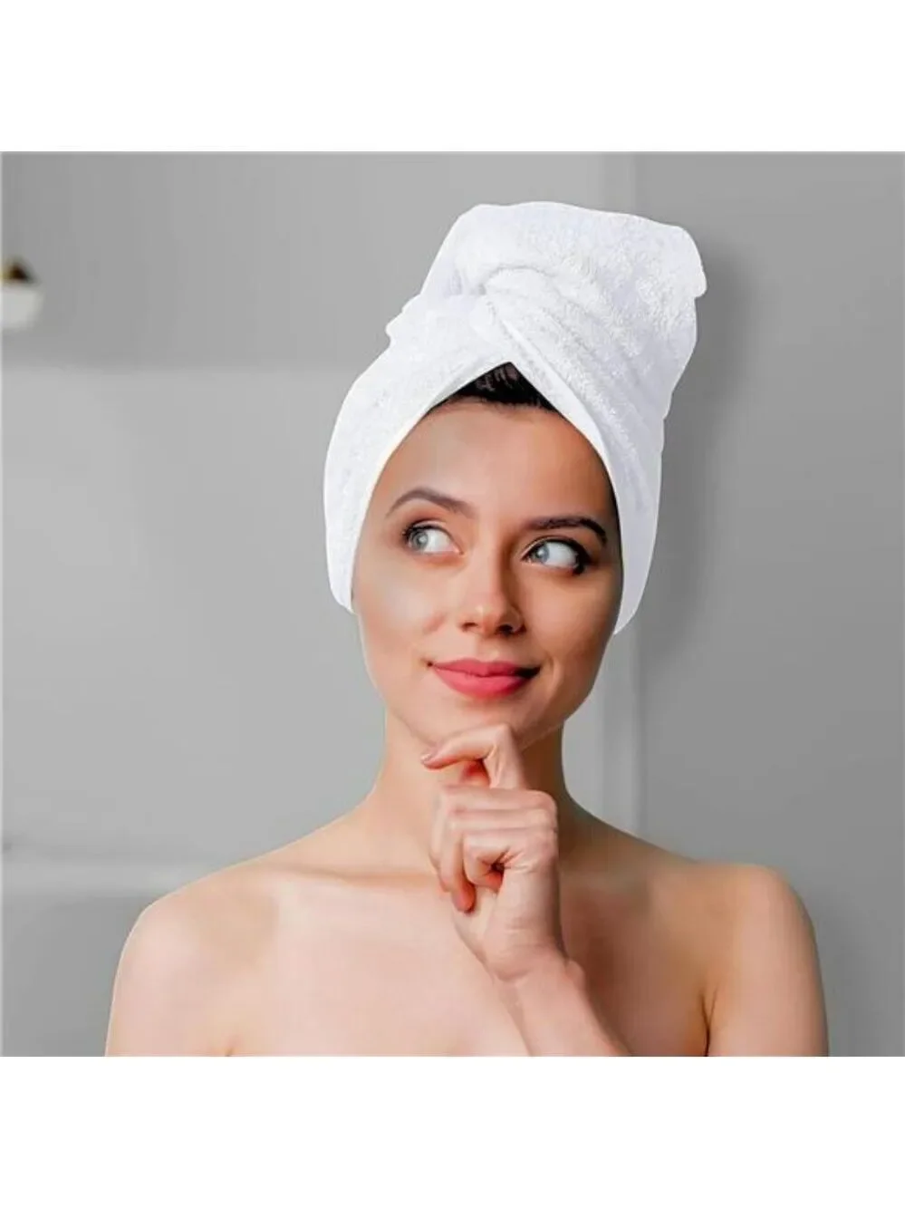 White Cotton Hand Towels 24 Pack Soft Absorbent Quick Dry Bathroom Spa Gym Salon